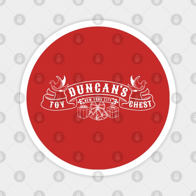 Duncans Toy Chest Magnet by familiaritees